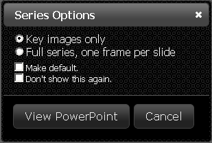 Series Options Dialog